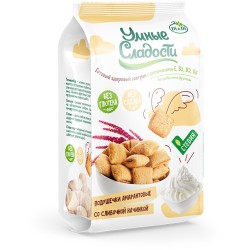 Подушечки со стевией сливочные УС 150г