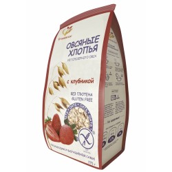Овсяные хлопья с Клубникой БГ Сташевское 375г