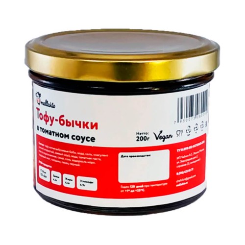 Тофу-бычки в томатном соусе Тофу-бычки в томатном соусе