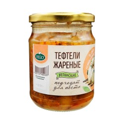 Тефтели жареные в соусе сливочный с травами
