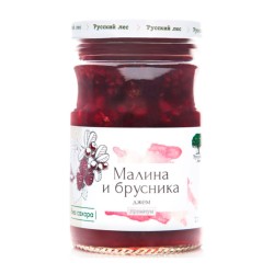 Джем без сахара Малина и Брусника