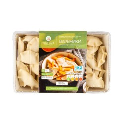 Вареники десертные с тыквой и кокосовым привкусом