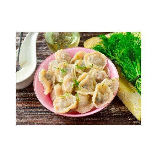 Пельмени с тофу и грибами Пельмени с тофу и грибами