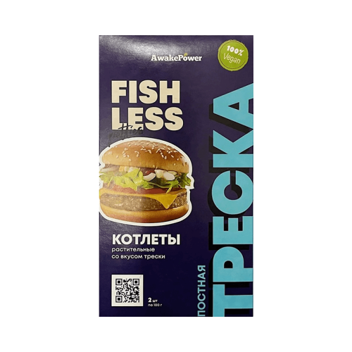 Котлеты со вкусом трески Awake Power Котлеты со вкусом трески Awake Power