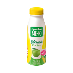 Кисель овсяный с яблоком Здоровое меню