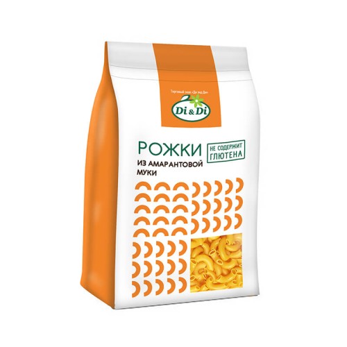 Рожки из амарантовой муки