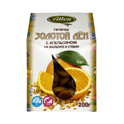 Vitlen печенье с апельсином на мальтите и стевии