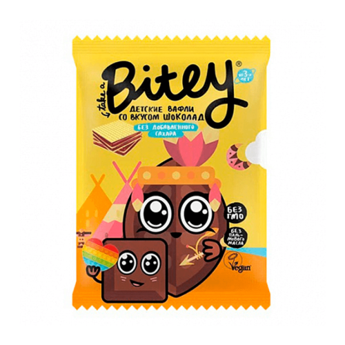 Вафли Шоколад Bitey Вафли Шоколад Bitey