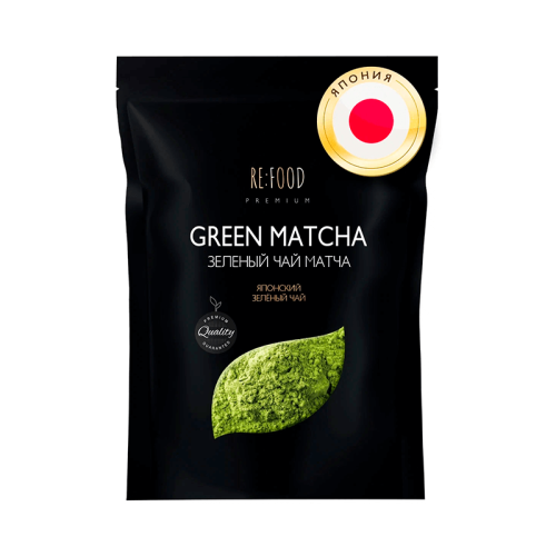 Чай зеленая матча premium Re:food