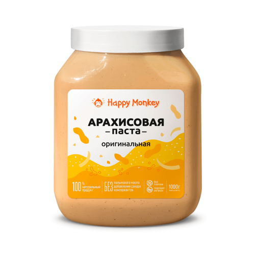 HM арахисовая паста оригинальная 1 кг
