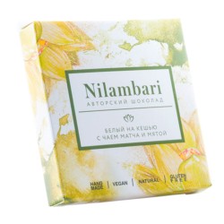 Nilambari Шоколад с чаем матча и мятой