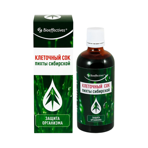 Клеточный сок пихты сибирской Биоэффектив