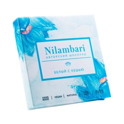 Nilambari Шоколад белый с кешью