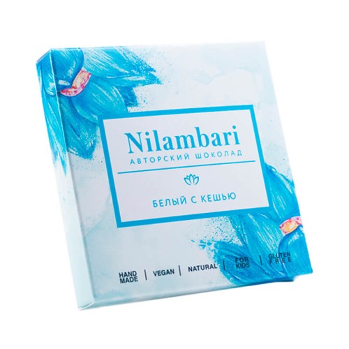 Nilambari Шоколад белый с кешью Nilambari Шоколад белый с кешью