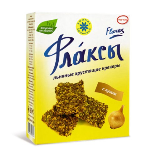 Флаксы с луком Флаксы с луком