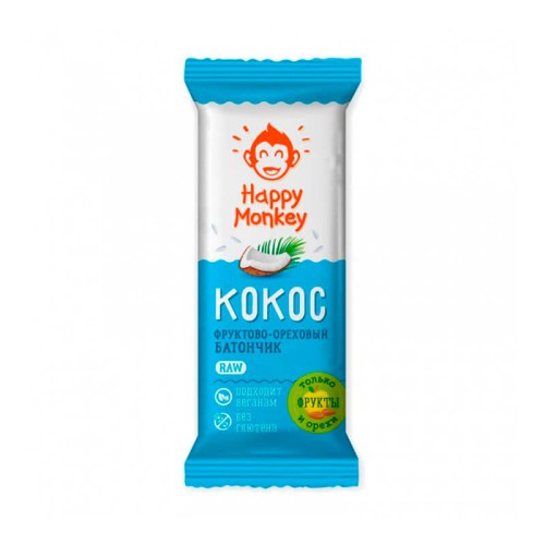 Батончик Кокос Happy Monkey Батончик Кокос Happy Monkey