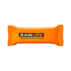 Батончик Бразильский орех-Апельсин Raw Life