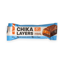 Протеиновый батончик Лесной орех с карамелью Chika Layers