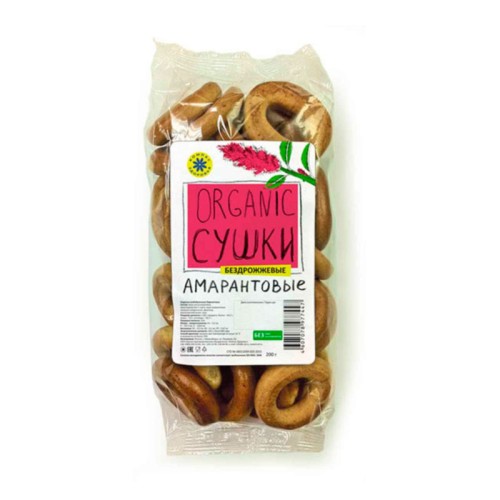 ORGANIC сушки амарантовые