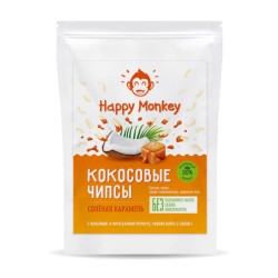 Кокосовые чипсы соленая карамель