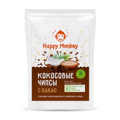 Кокосовые чипсы с какао