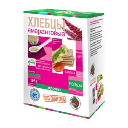 Хлебцы Di&Di амарантовые 195 гр