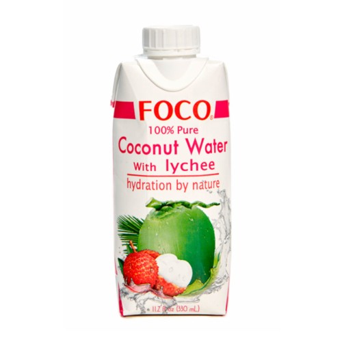 FOCO кокосовая вода с личи