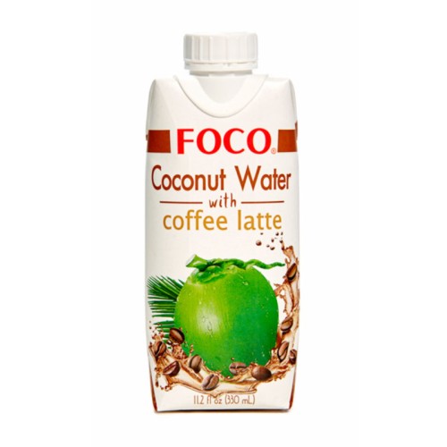 FOCO кокосовая вода с кофе латте