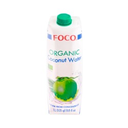 FOCO органическая кокосовая вода 1 литр