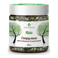 Спирулина в таблетках Оргтиум
