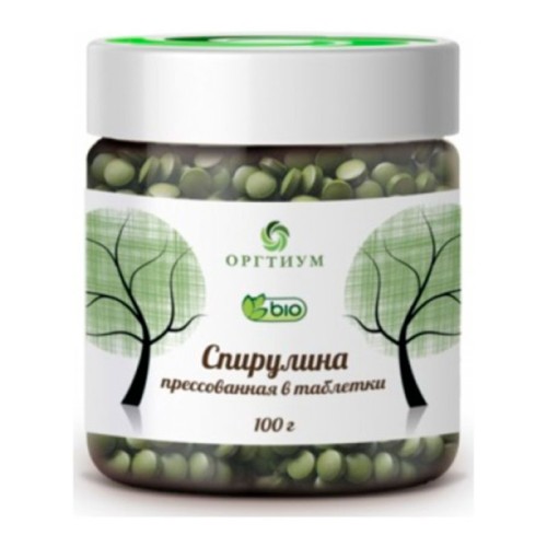 Спирулина в таблетках Оргтиум Спирулина в таблетках Оргтиум