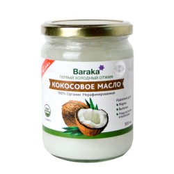 Кокосовое масло Baraka нераф. 500 мл