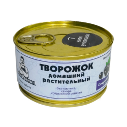 Творожок растительный с черникой