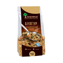 Булгур с белыми грибами и овощами Здороведа 250г