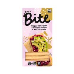 Хлебцы кукурузно-рисовые с морской солью Bite 150г