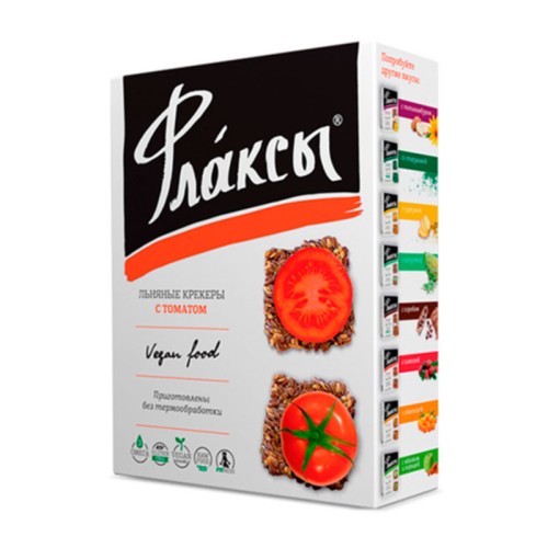 Флаксы с томатом