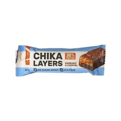 Батончик Лесной орех с карамелью Chika Layers 60г