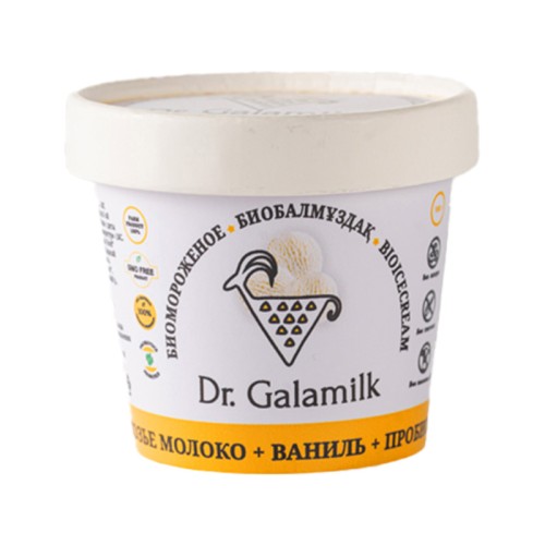 Кокосовое мороженое Galamilk 100г