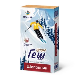 Чайный напиток Шерегеш шиповник плитка 96г