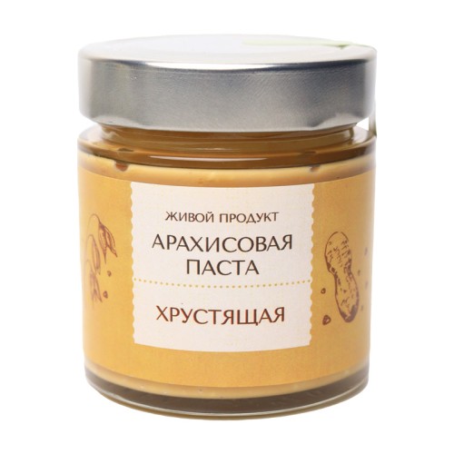 Арахисовая паста хрустящая ЖП 200г