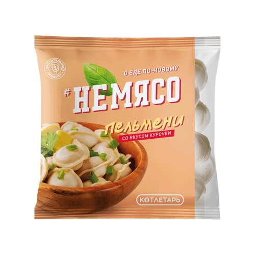 Пельмени со вкусом курицы Немясо 500г
