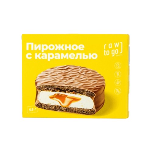 Бисквит с кокосовой соленой карамелью RTG 55г