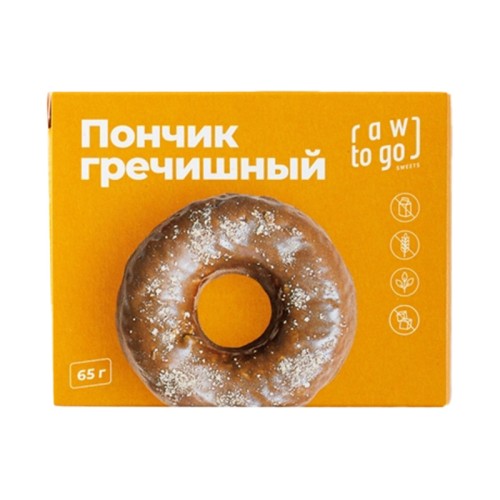Пончик Гречишный RTG 65г Пончик Гречишный RTG 65г
