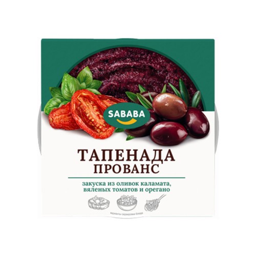 Хумус Тапенада Прованс Sababa 150г