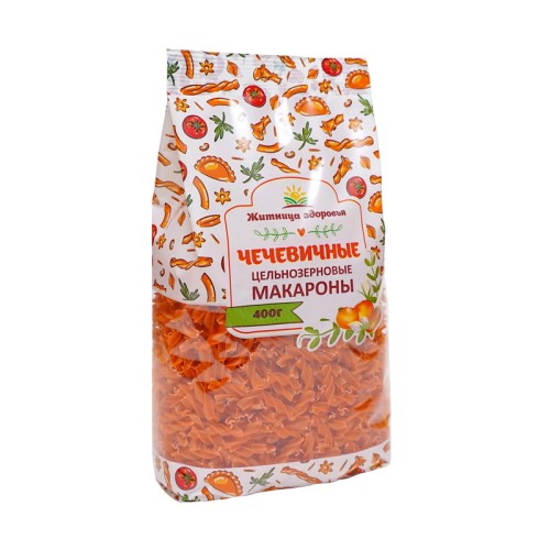 Макароны Чечевичные Спирали Житница Здоровья 400 г