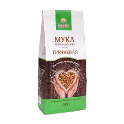 Мука из зеленой гречки цельнозерновая ЖЗ 500г