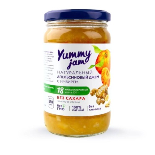 Джем апельсин с имбирем Yummy jam 350г