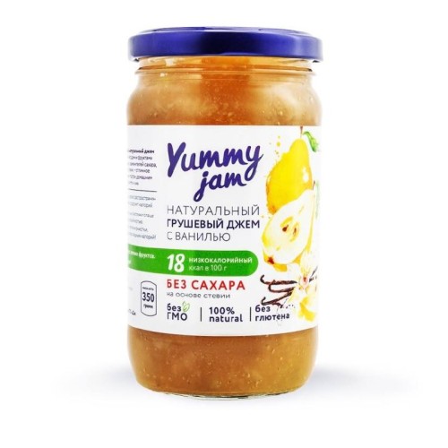 Джем грушевый с ванилью Yummy jam 350г