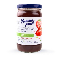 Джем клубничный Yummy jam 350г