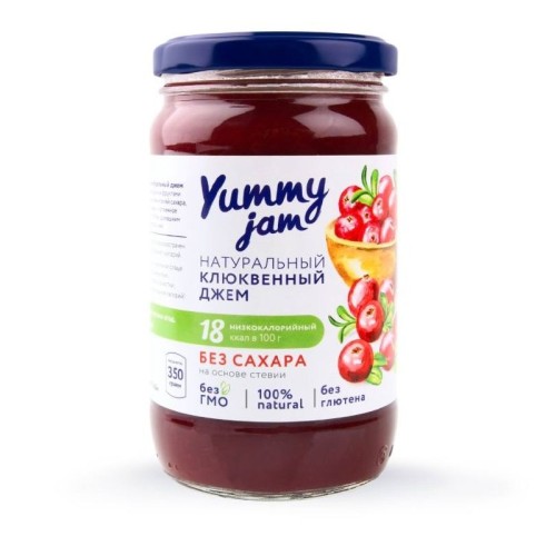 Джем клюквенный Yummy jam 350г